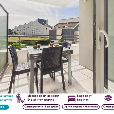 950m De La Plage, Pour 2 Appartement